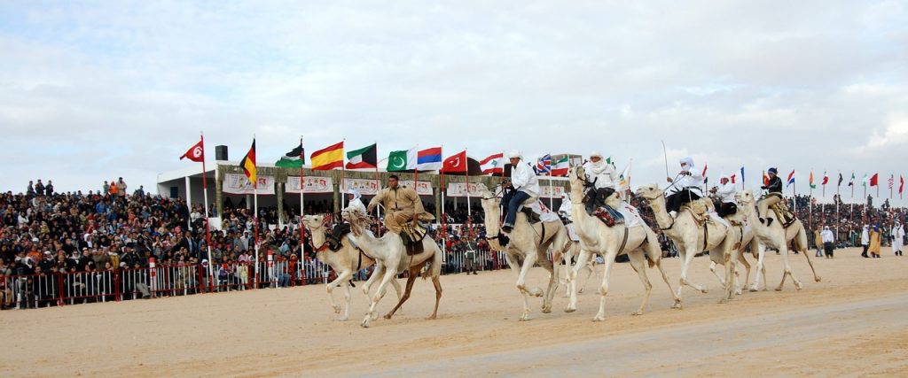 carrera de camellos en dubai